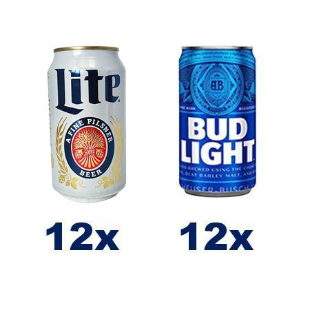 US Light Bier Party Case